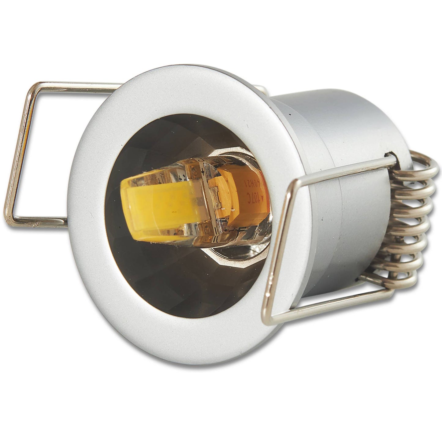 Einbau-Rahmen rund G4 Rahmen 25mm Einbaustrahler Spot LED Halogen weiß grau