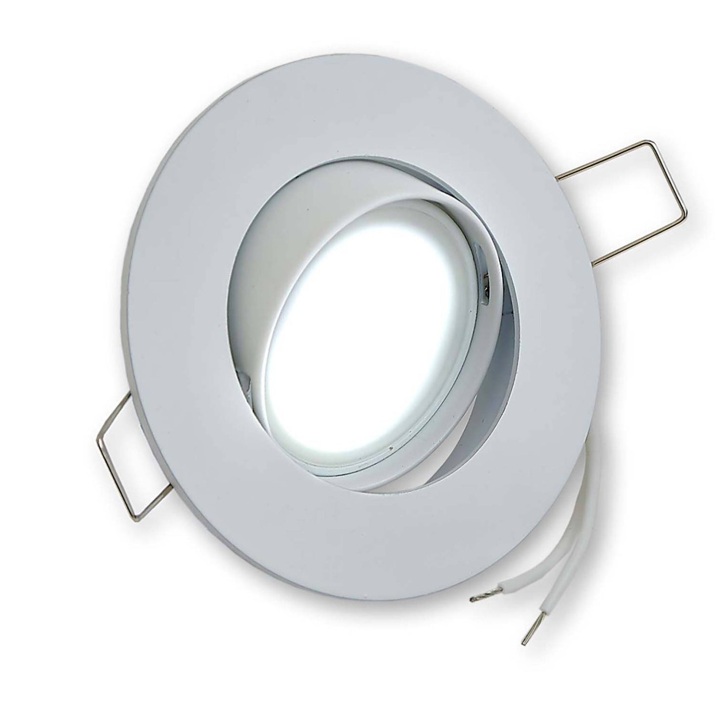 LED Einbaustrahler dimmbar flach 3-6,5W Aluminium 230V Spot Einbauleuchte