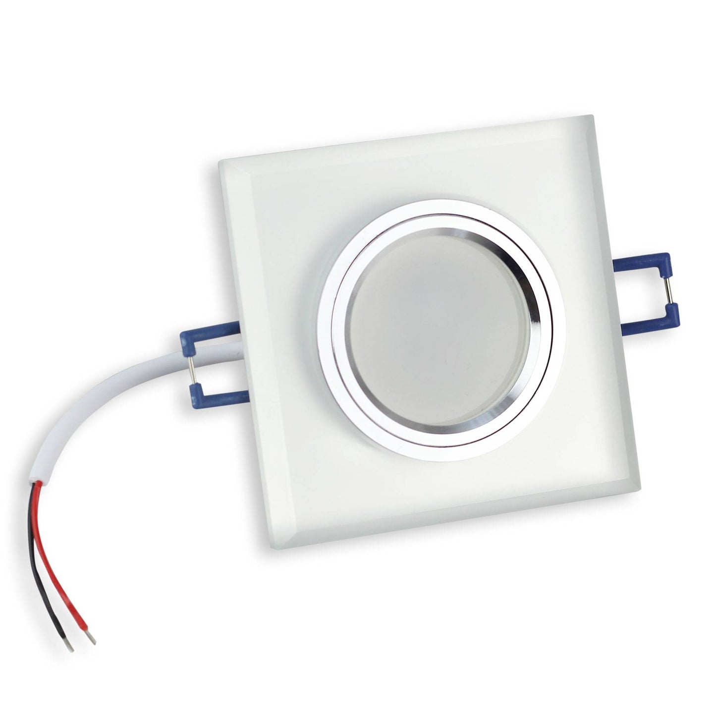 LED Einbaustrahler dimmbar Glas super flach 3-6,5W Spot Einbauleuchte Panel