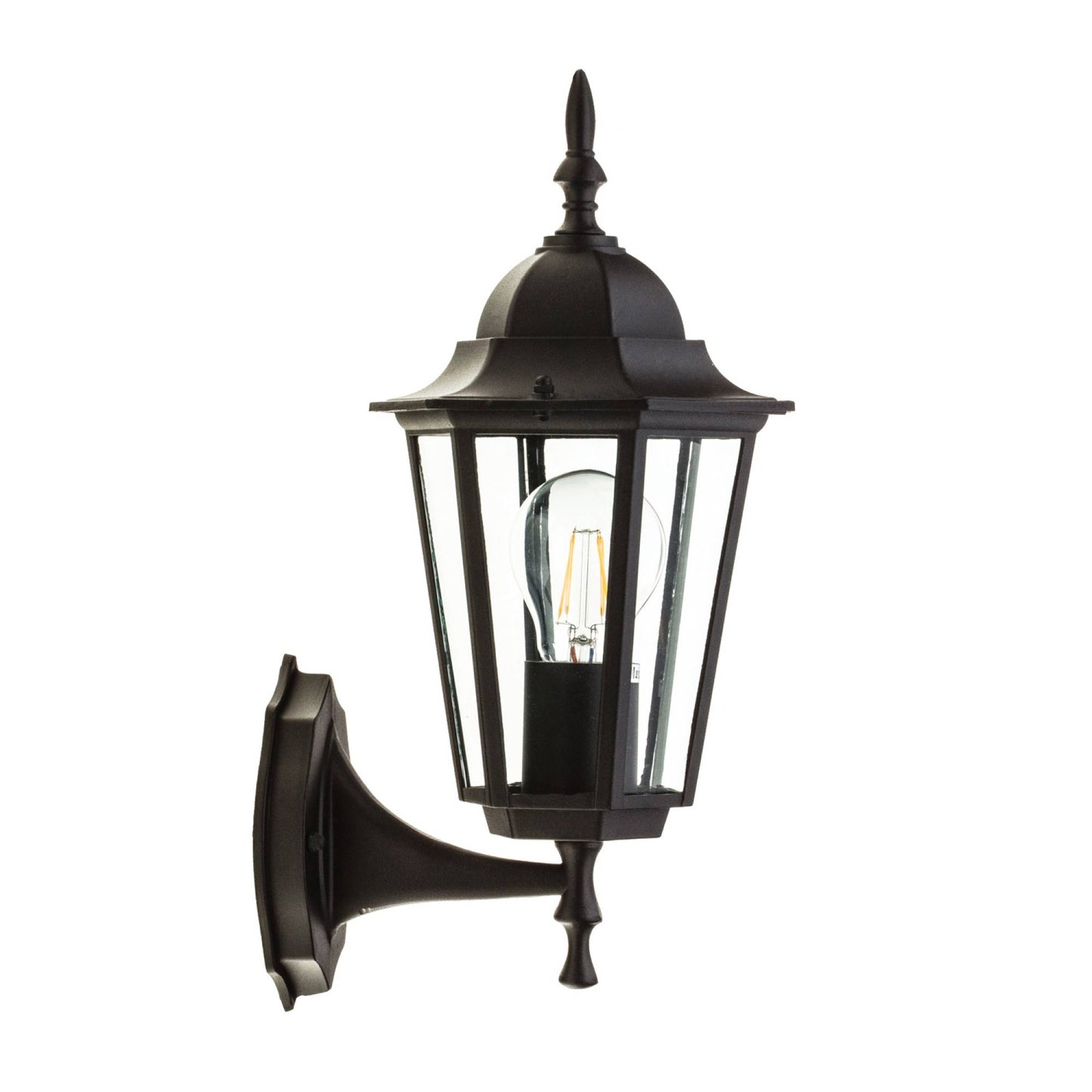 Wandleuchte Außen-Leuchte Antik Vintage Außenlampe IP44 Aluminium E30