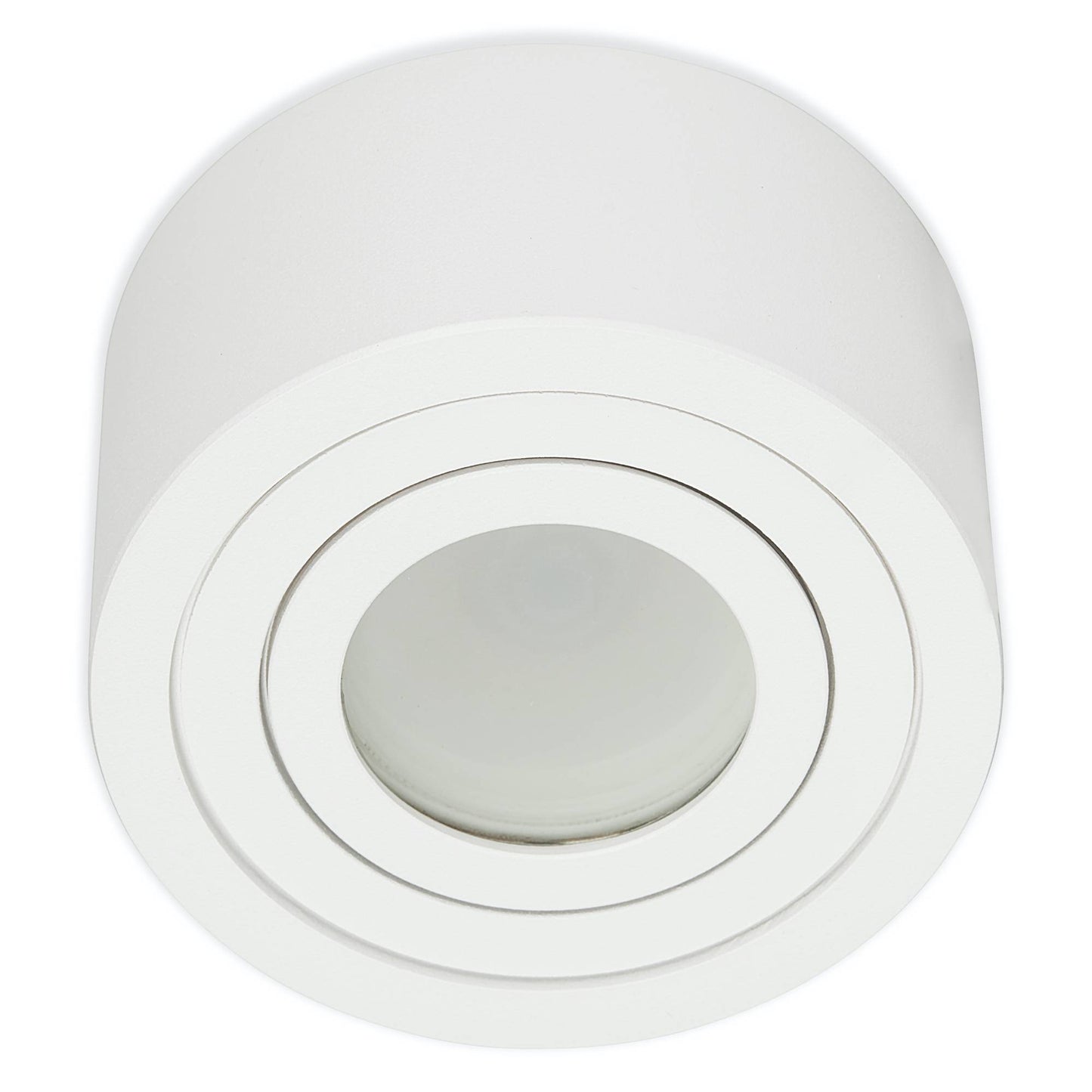 LED Mini-Aufbaustrahler rund weiß 3-6,5W IP44 Aufbauspot Sauna Badezimmer 230V