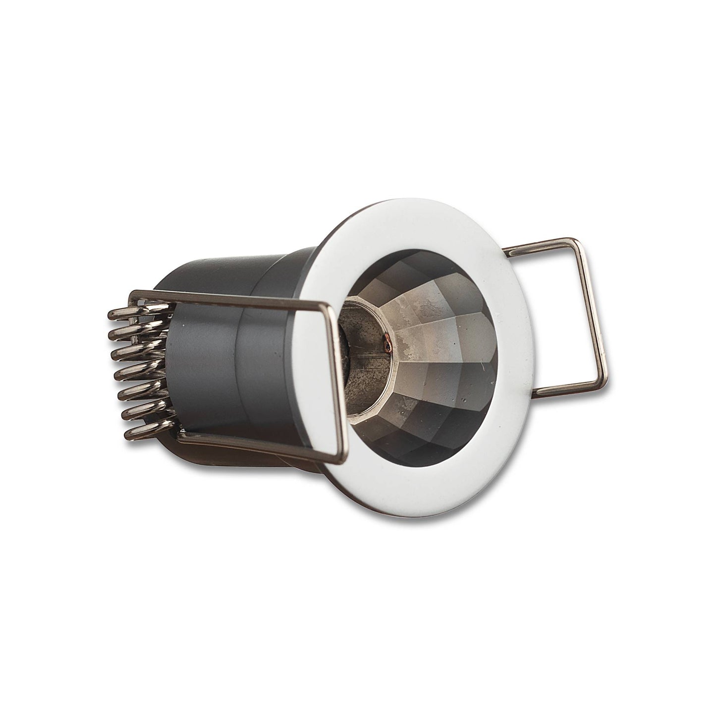 Einbau-Rahmen rund G4 Rahmen 25mm Einbaustrahler Spot LED Halogen weiß grau