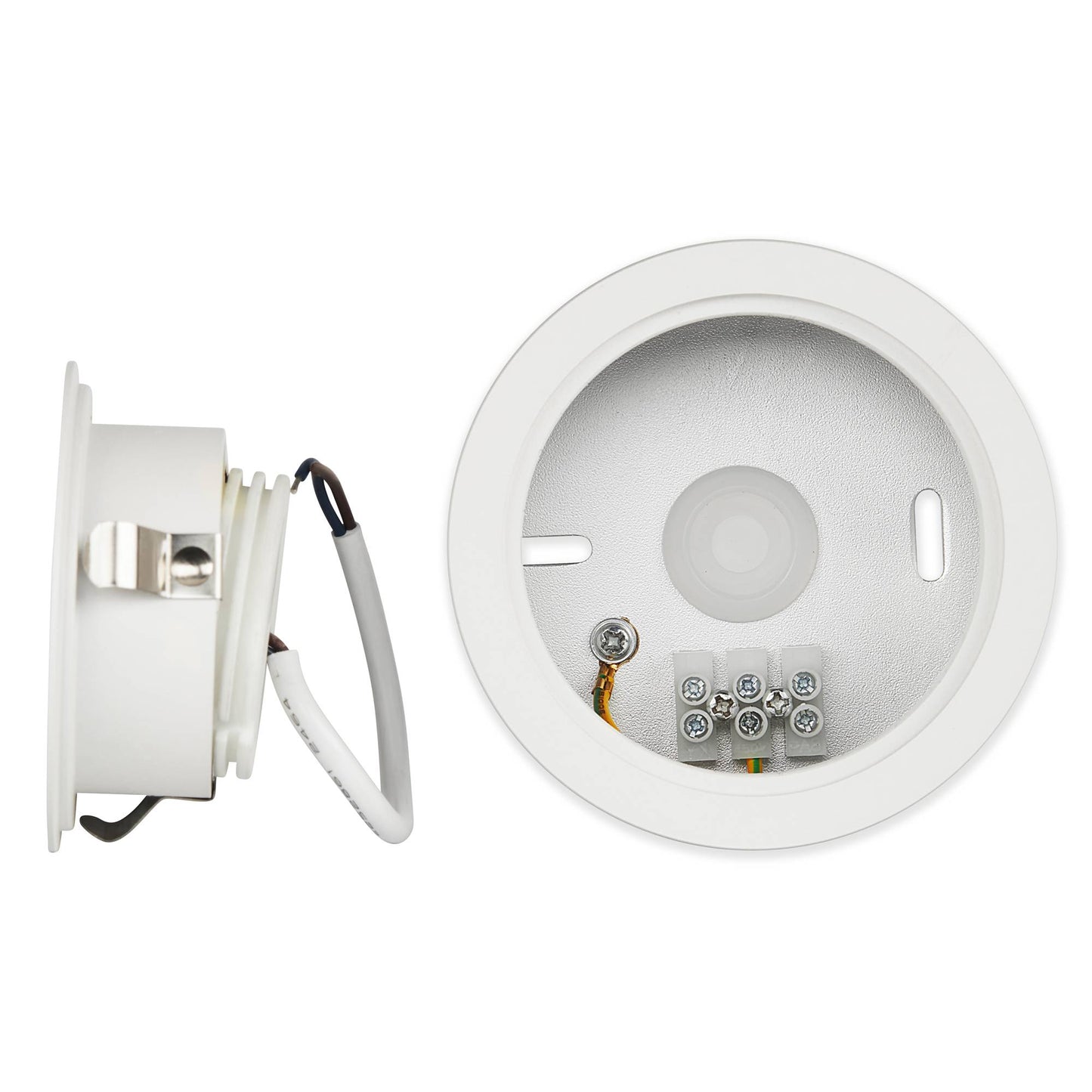 LED Mini-Aufbaustrahler rund weiß 3-6,5W IP44 Aufbauspot Sauna Badezimmer 230V