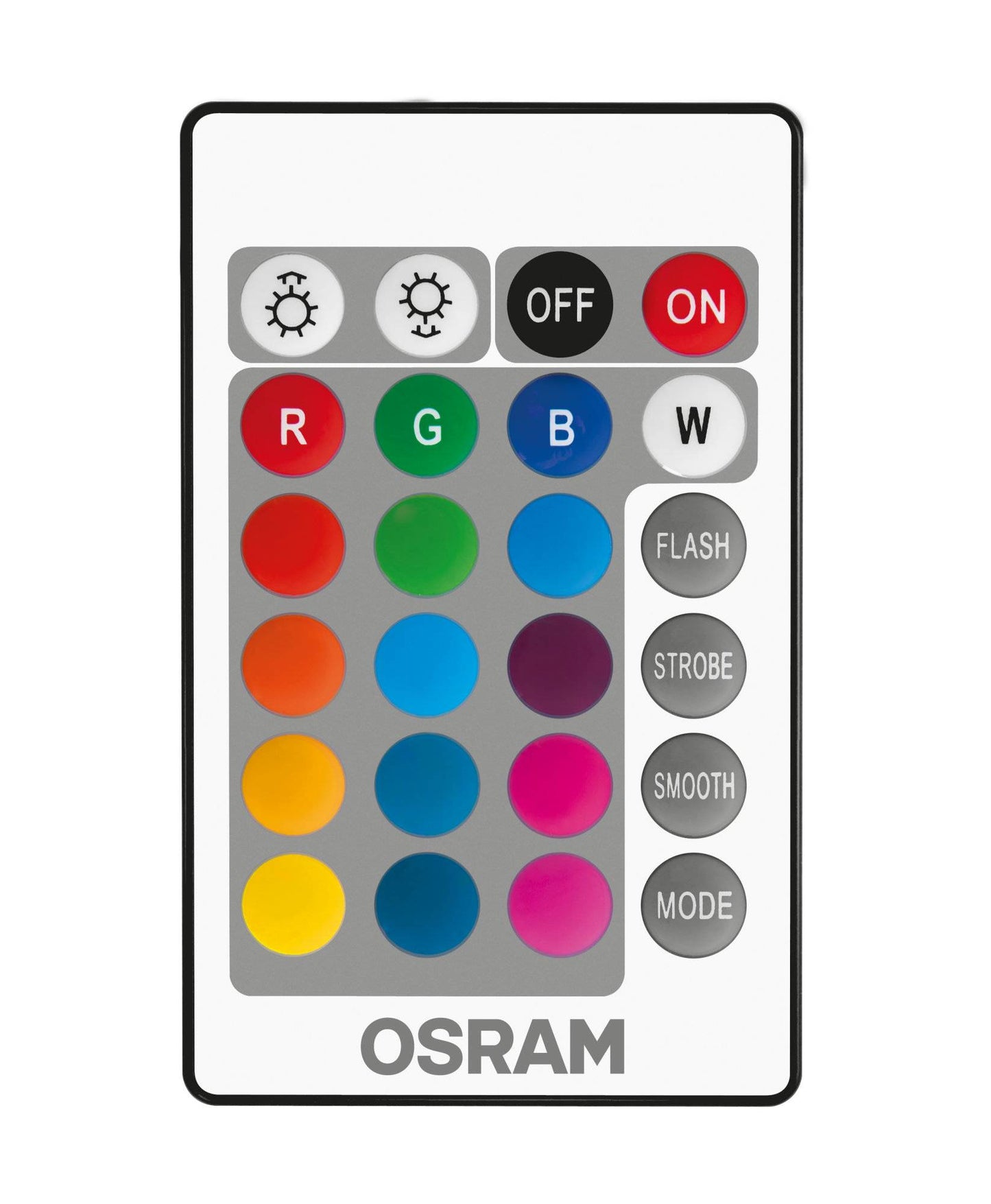 OSRAM E27 LED RGB-W Remote A60 Lampe dimmbar 9W Fernbedienung STAR+ Smart