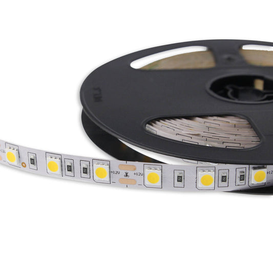 5M LED Streifen 60 LEDs/Meter 14,4 Watt ohne Trafo