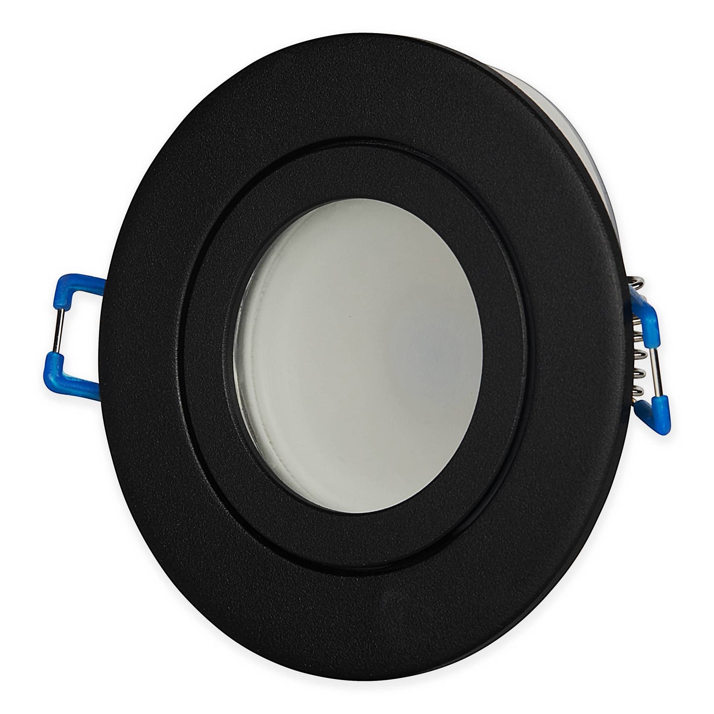 LED Einbaustrahler IP44 3-6,5W schwarz Bad dimmbar Badezimmer Deckenstrahler