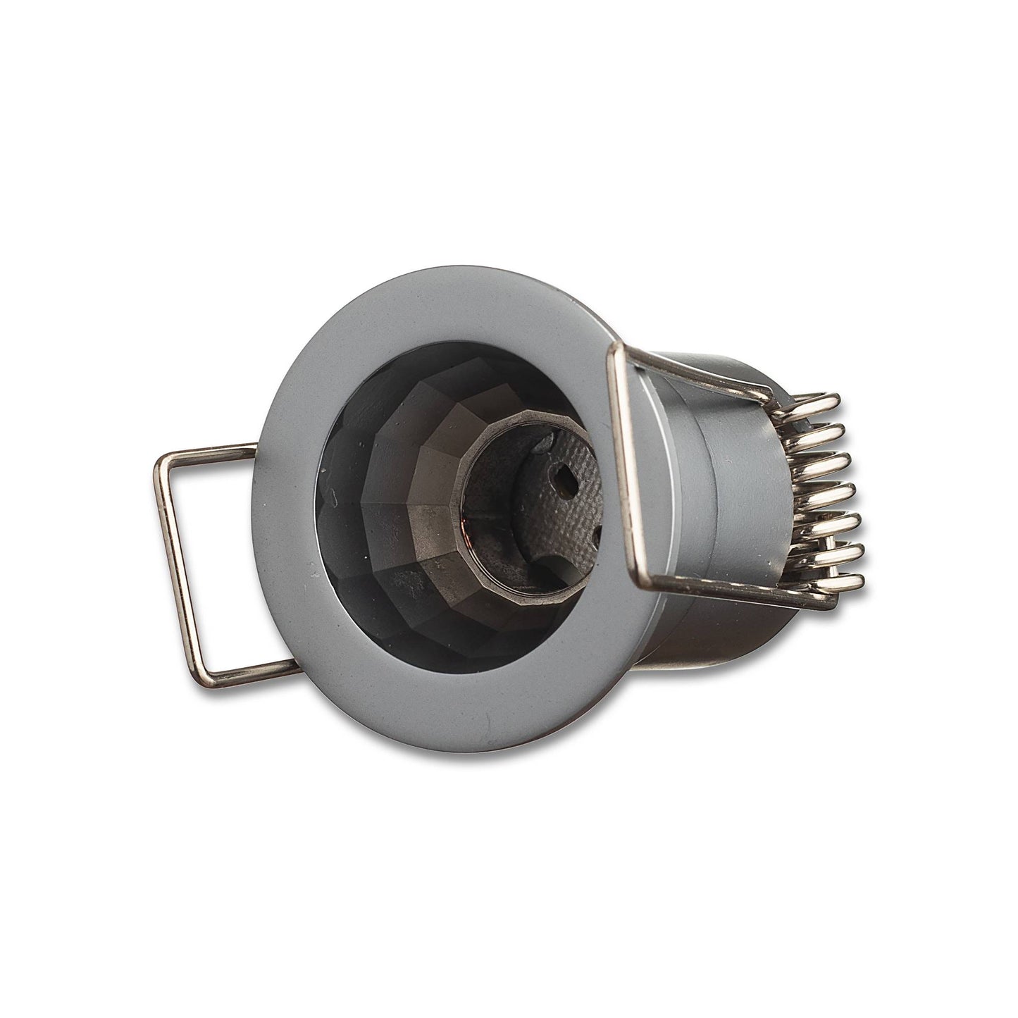 Einbau-Rahmen rund G4 Rahmen 25mm Einbaustrahler Spot LED Halogen weiß grau