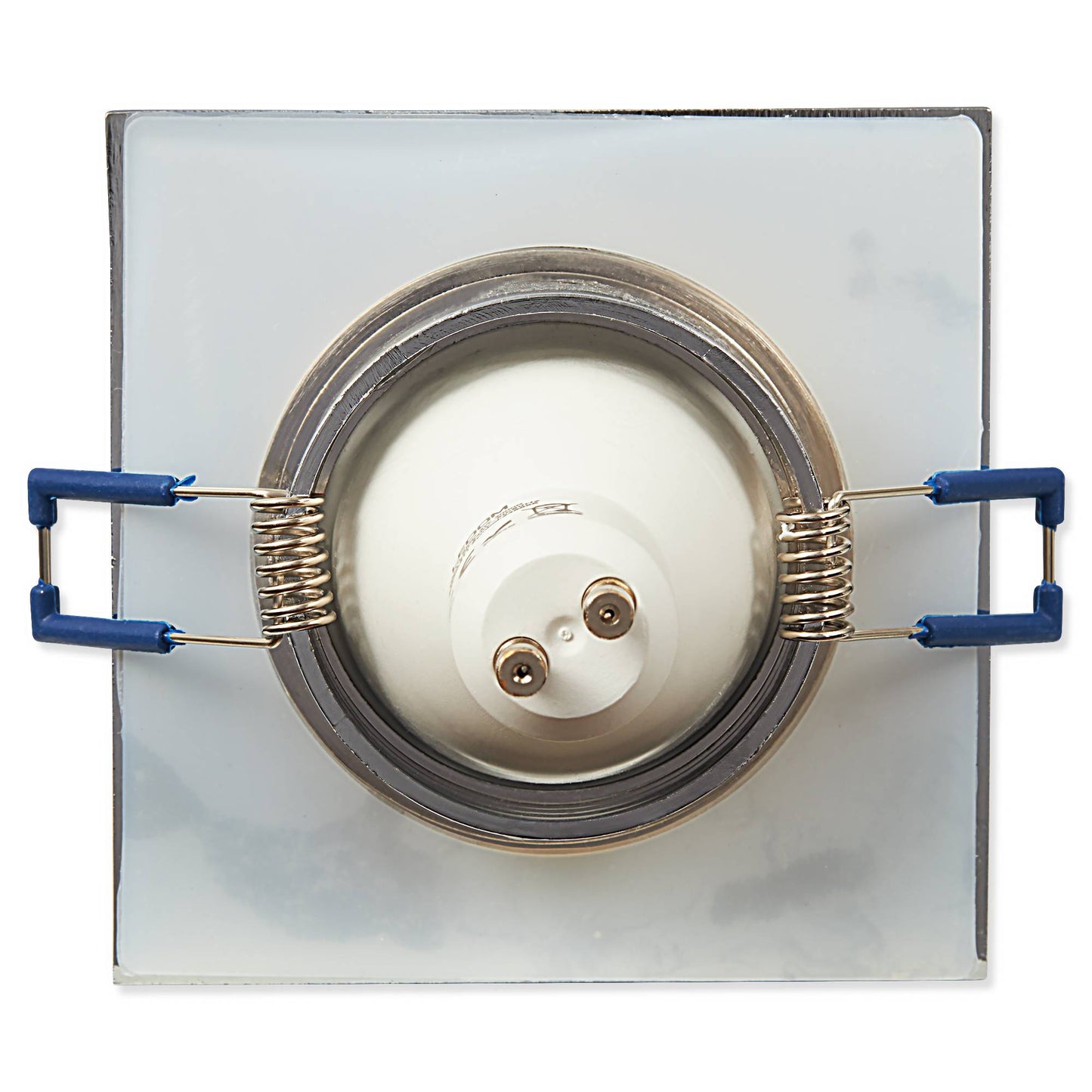 LED Einbaustrahler eckig IP44 1-9W Spot Bad Außen Einbauleuchte Feuchtraum 60mm