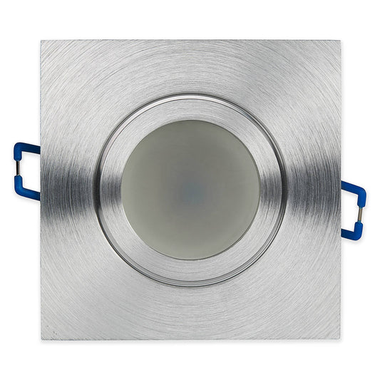 LED Einbaustrahler IP44 Bad 1-9W Deckenspot Einbauleuchte 60mm flach Außen GU28