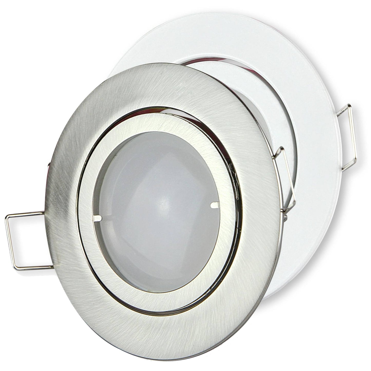 LED Einbaustrahler MR16 12V 5-7 Watt rund Spot 70mm Lochmaß Leuchte