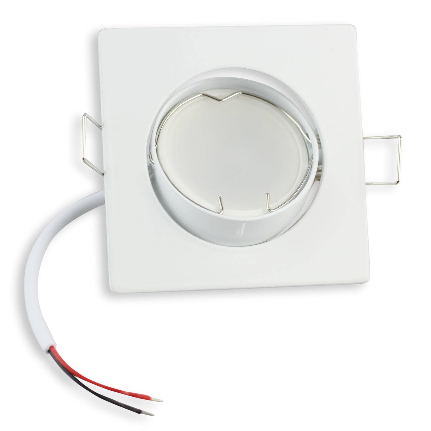 LED Einbaustrahler 3-6,5W 230 Volt rund eckig schwenkbar Einbauspot 75mm