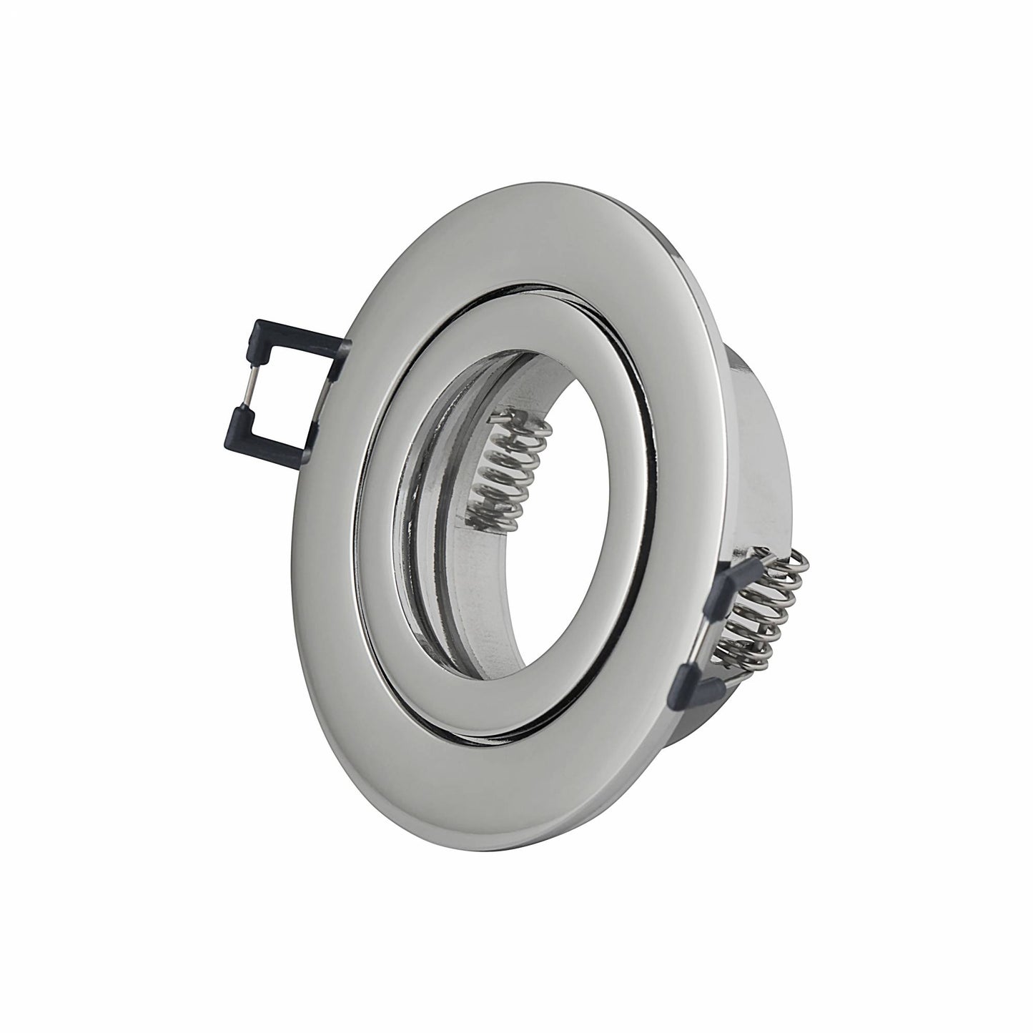 LED Einbaustrahler 3-6,5W IP44 rund Bad Chrom Deckenspot Einbauleuchte Außen