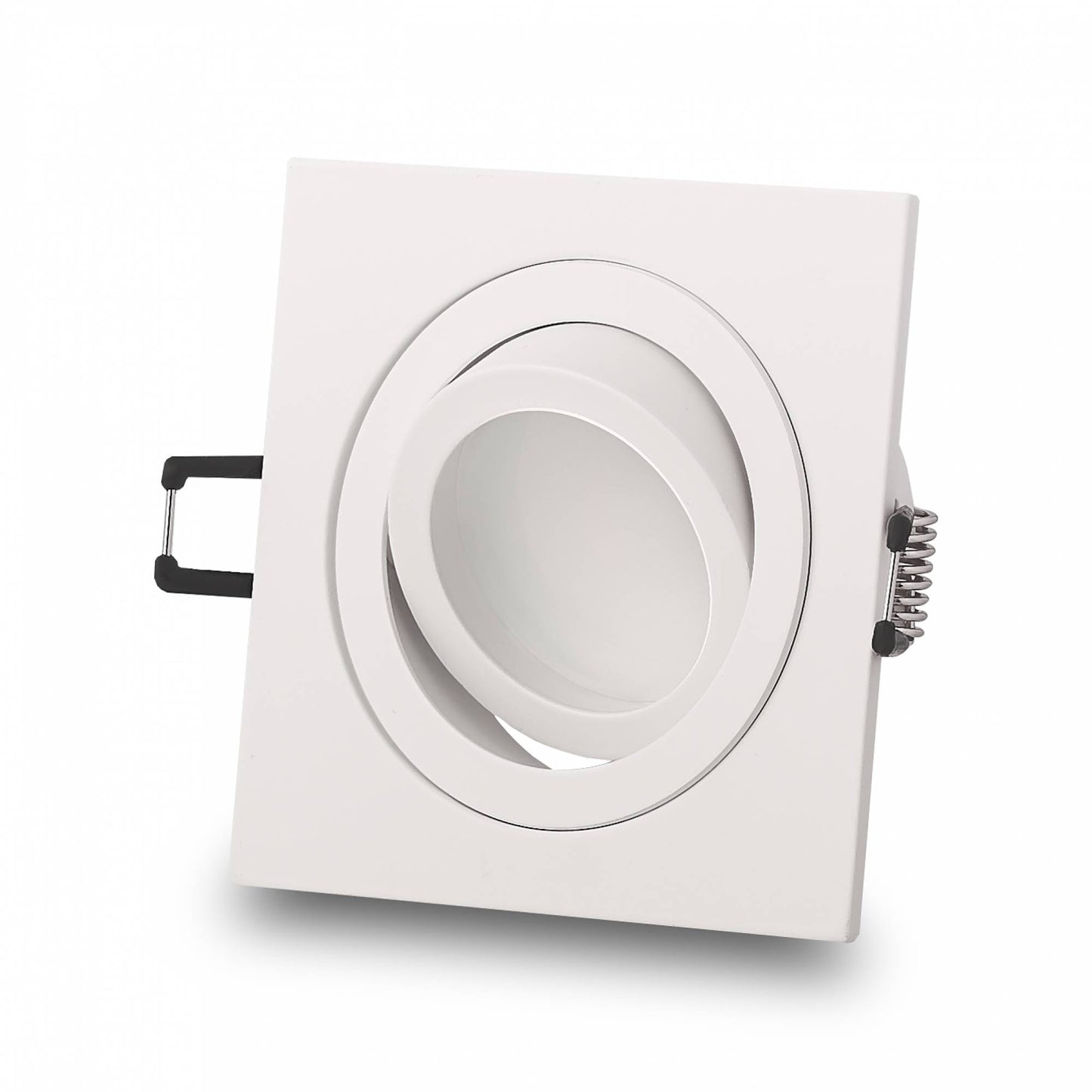 LED Einbaustrahler eckig 3-6,5W 230V Spot Einbauleuchte 80mm Panel