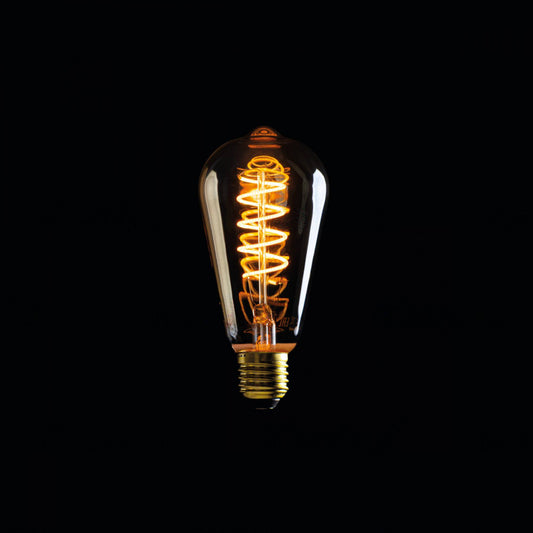 E27 LED Lampe 5W Filament ST64 Glüh-Birne Edison Vintage Retro warmweiß