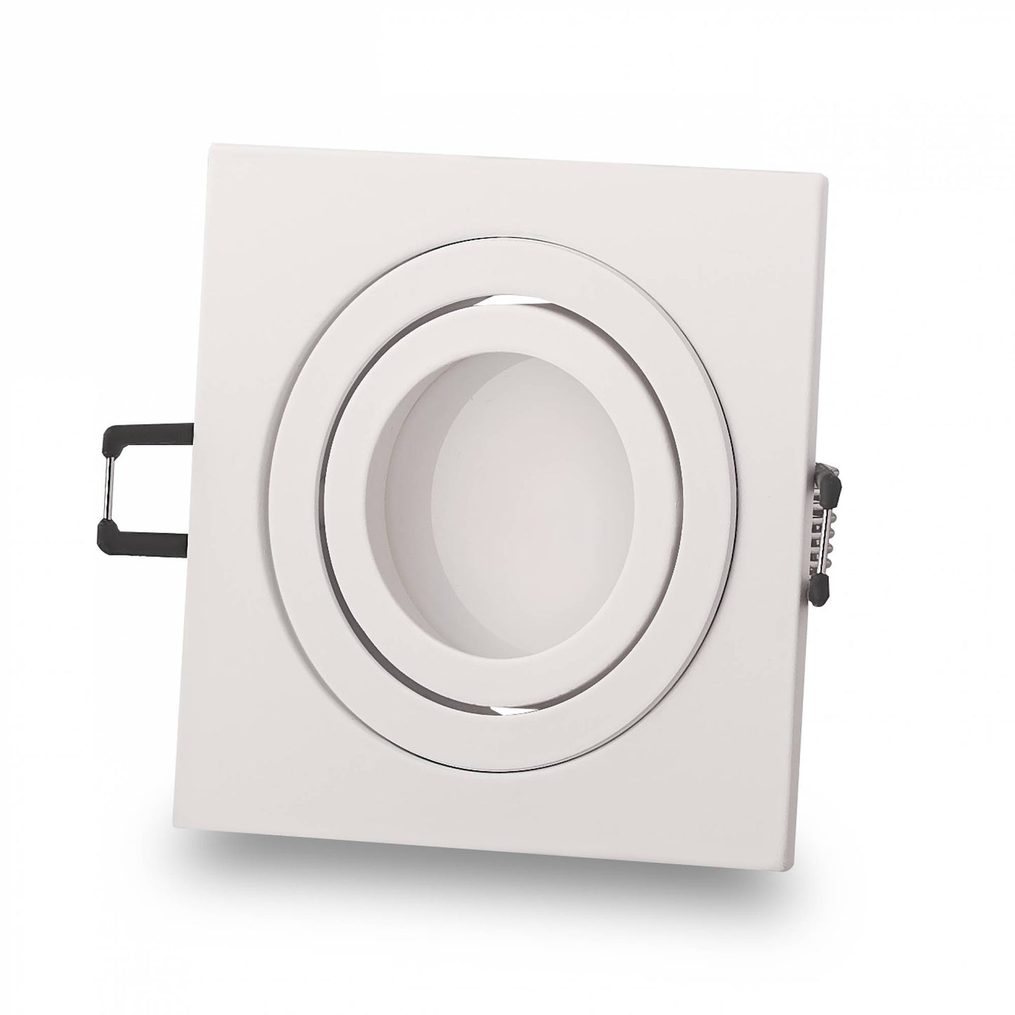 LED Einbaustrahler eckig 3-6,5W 230V Spot Einbauleuchte 80mm Panel