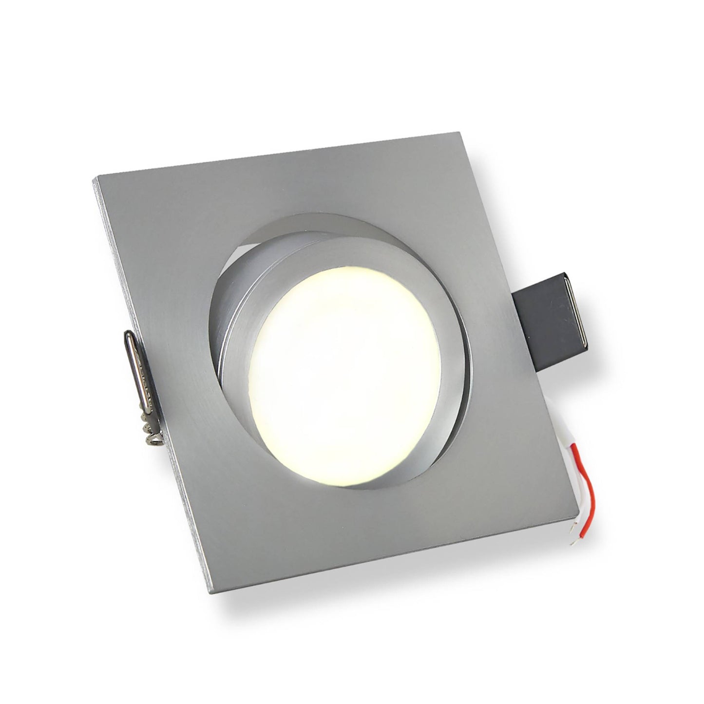 LED Einbaustrahler dimmbar super flach 3-6,5W Aluminium 230 Volt Spot Licht 70mm